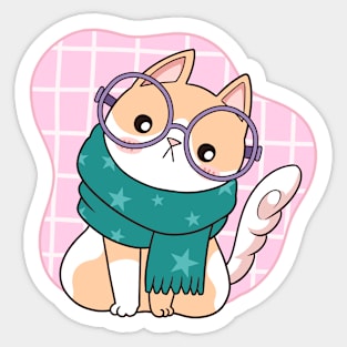 Cute Cat Sticker